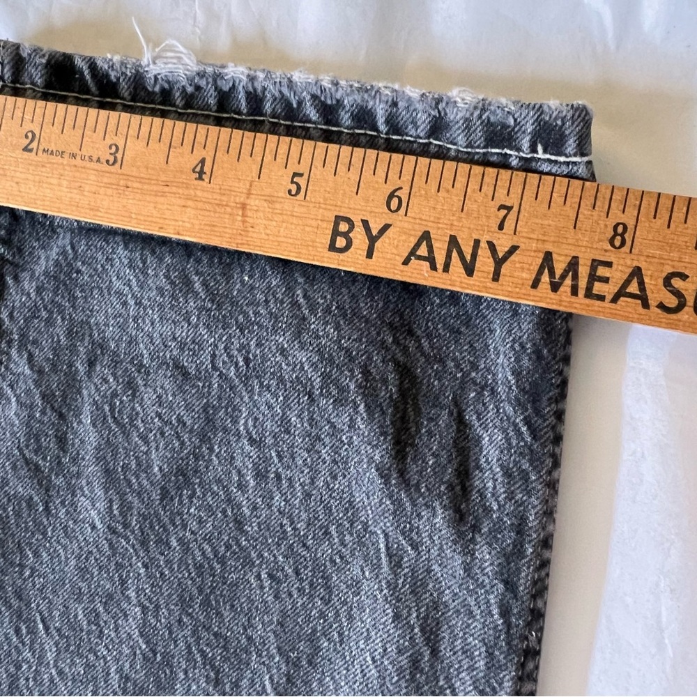 BDG Albie Black Faded Cargo Carpenters Relaxed Jeans - Picture 13 of 13